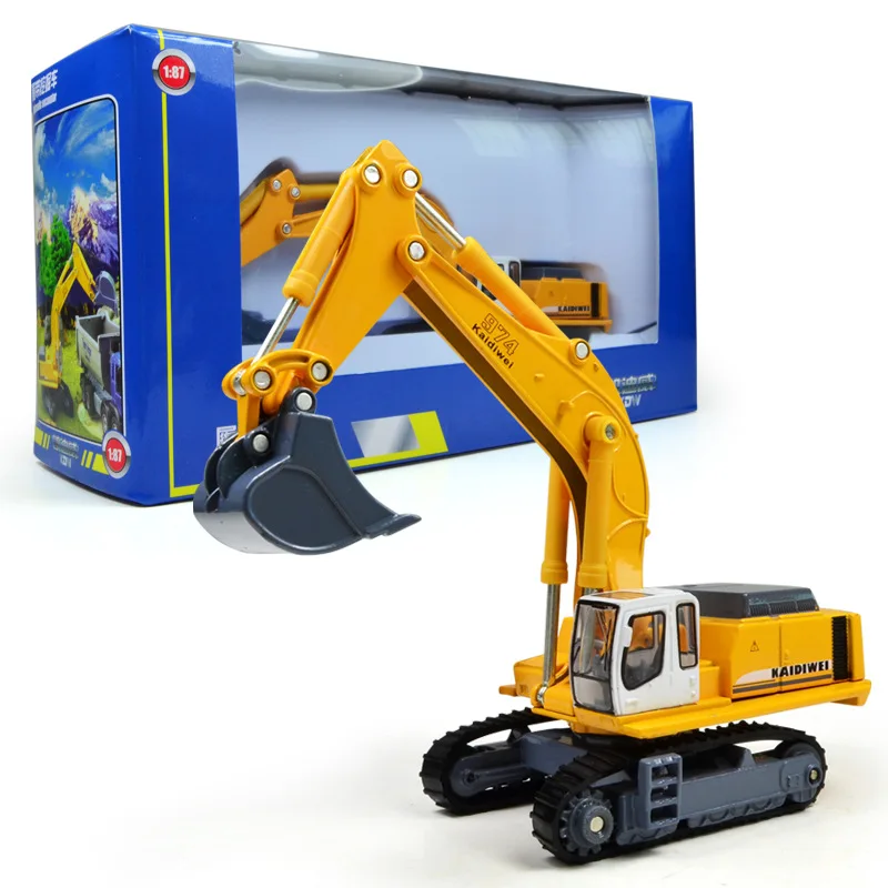 

Chenghai Toy Model Cadeve 1: 87 Fully Alloy Engineering Car Model Crawler Excavator Entity Supply of Goods Wholesale