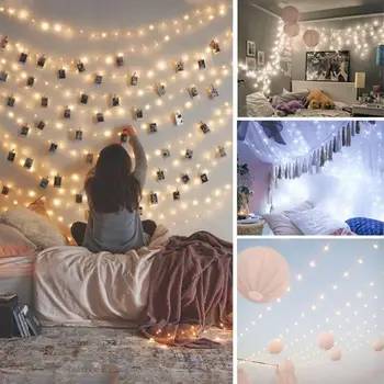 

1 Lighting Mode Fairy Lights Light String Festival Supply Waterproof Home Indoor Decor 100cm Christmas Decoration Beautiful