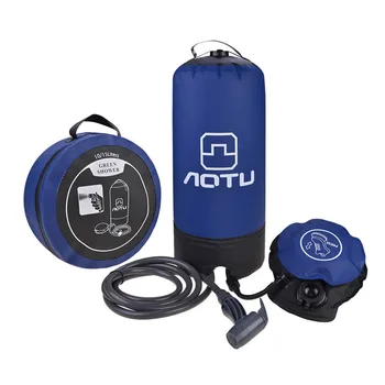 

Camp Picnic Shower Pressure Portable Travel Wash Car Bath PVC Hiking Inflatable Foldable Outdoor Water Bag Set Large Capacity