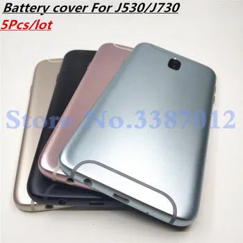 

5Pcs/lot For Samsung Galaxy J5 2017 J530 J7 2017 J730 Battery Cover Back Housing J530F J730F Rear Door Case Replacement