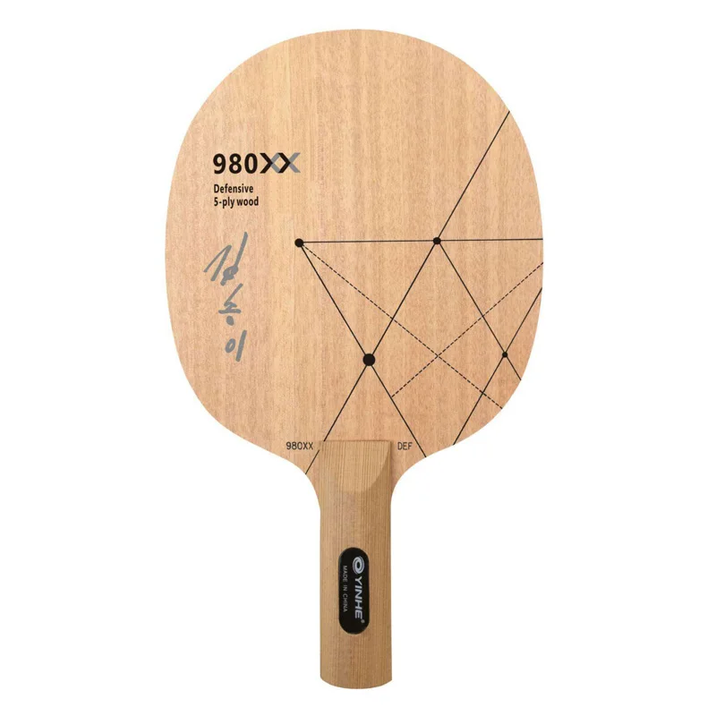 

YINHE 980XX Kim Song I Special, DPR Korea Team 980 PRO (DEF, Chop Attack) Table Tennis Blade Chop Racket Ping Pong Bat Paddle