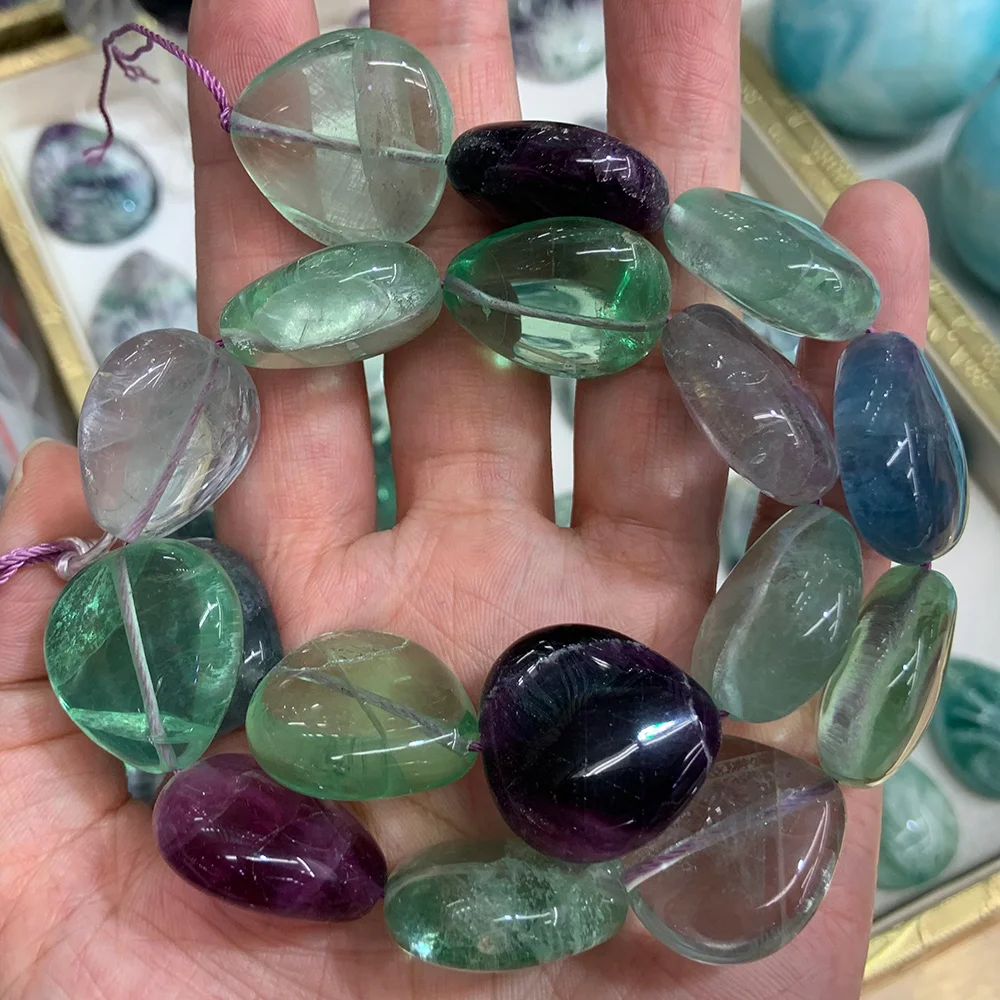 1420mm Natural Aquamarines Rose Quartzs Beads Heart Diy Loose