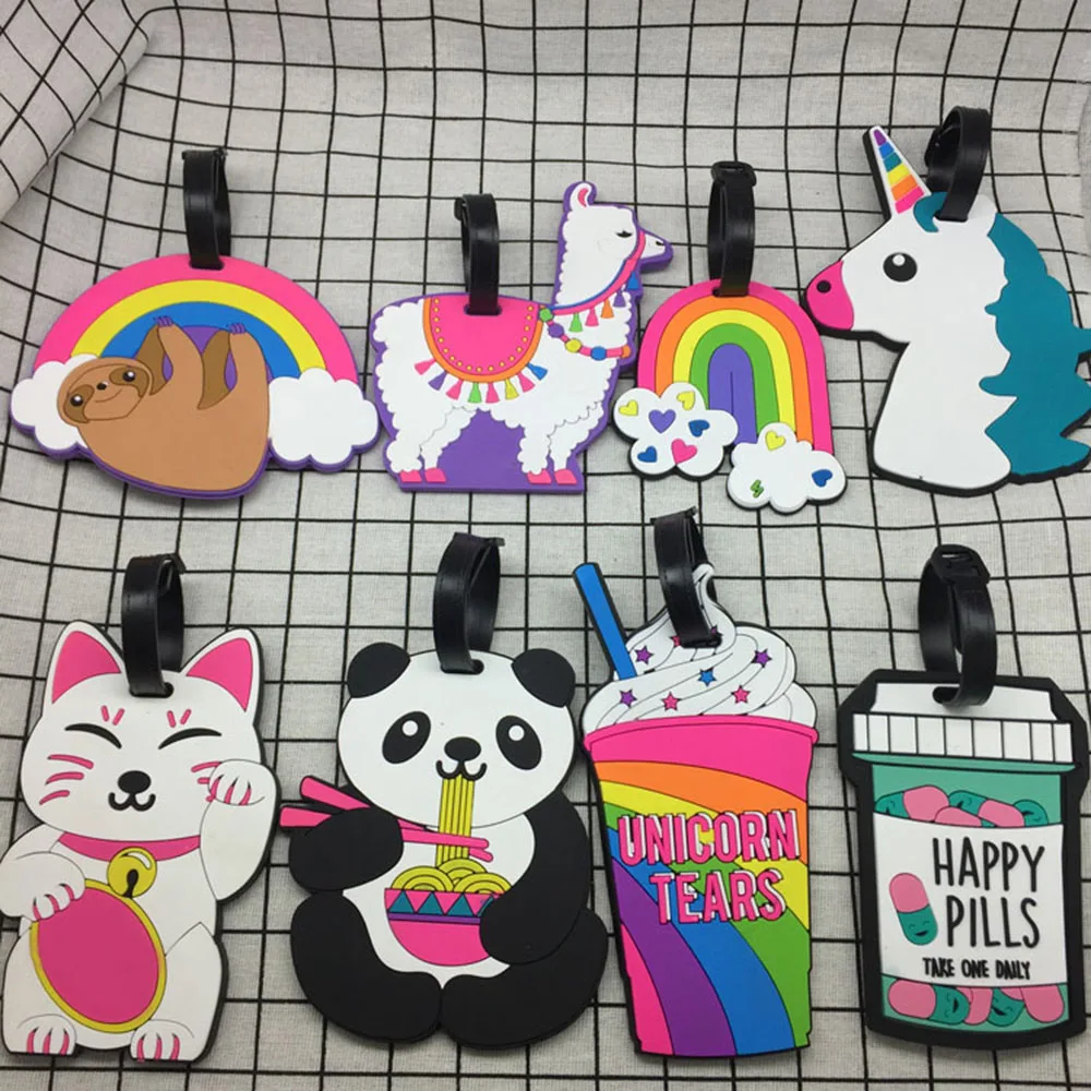 Label Boarding-Tags Luggage-Tag Address-Holder Travel-Accessories Suitcase Id Portable