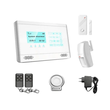 

Security Equipment, Wireless GSM Home Anti-Theft Detector, Mobile Phone Remote, for School, Family EU Plug