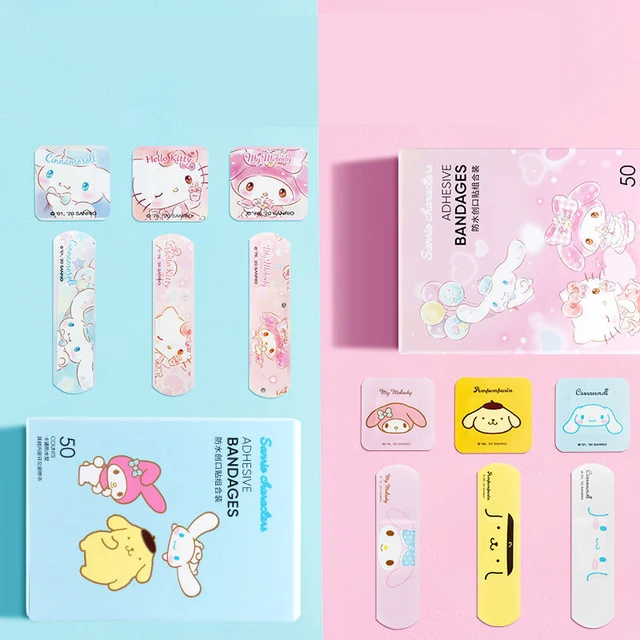 Cute Big Blood Paste Children's Cartoon Band-Aid To Stop Waterproofing Bleeding 20pcs Boxed Portable Breathable Kids Doctor Toys 1