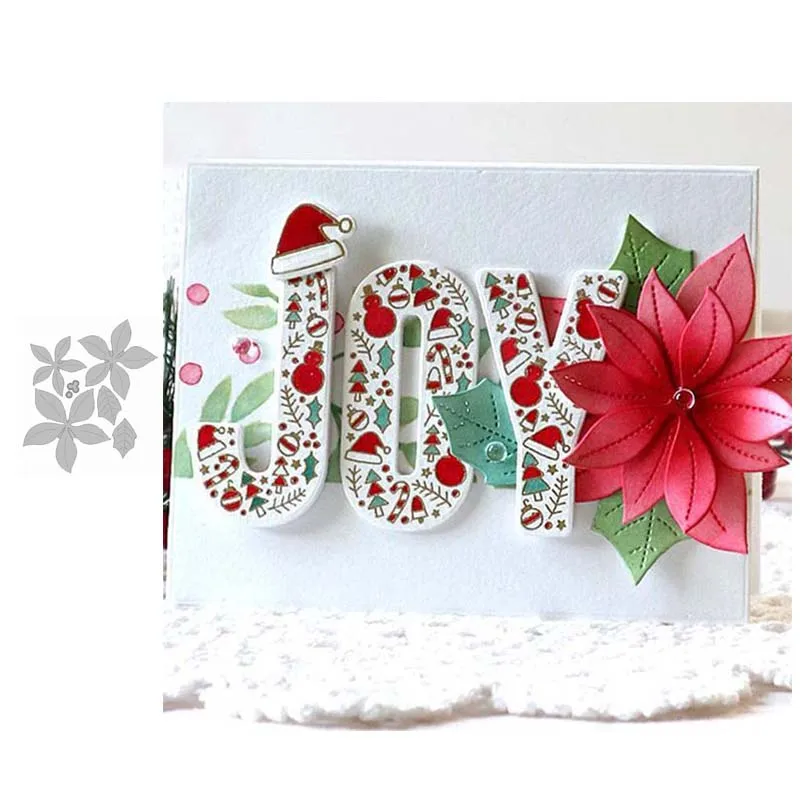Рождественская рамка металлические Вырубные штампы Скрапбукинг фон рукоделие