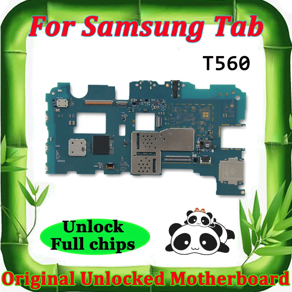Оригинальная разблокированная материнская плата для samsung Galaxy Tab E 9 6 T560 основная с