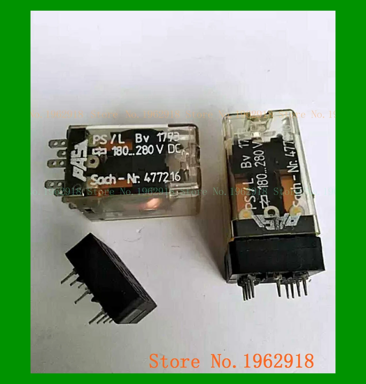 

PS/L BV1773 180-280VDC PS/L BV 1773 and Relay base