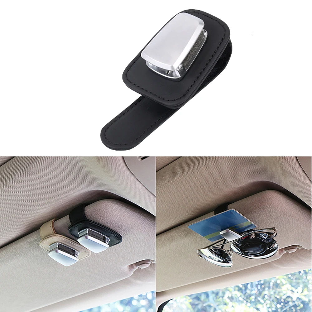 

Car Sun Visor Glasses Clip Multi-functional Bill Storage Car Sunglasses Bracket