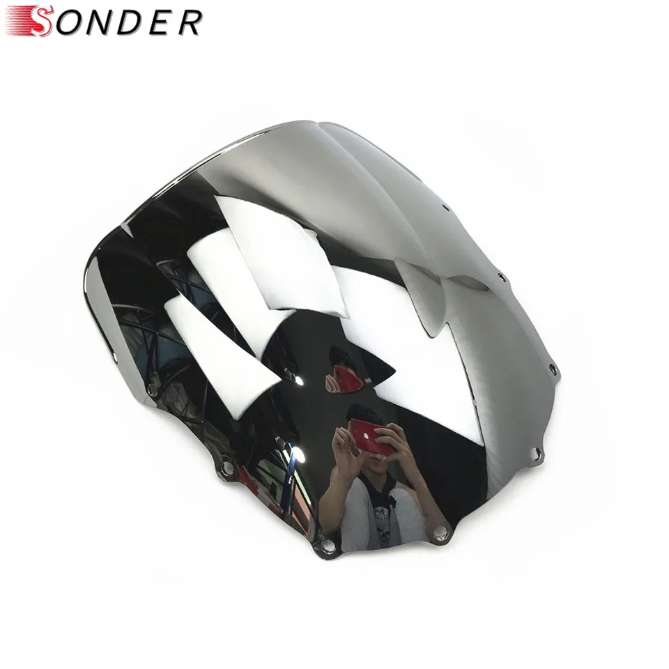 Screen For Kawasaki ZZR400 ZZR600 ZZR 400 ZZR 600 1993-2007 1993 1994 1995 1996 1997 1998 1999 2000 Windshield WindScreen