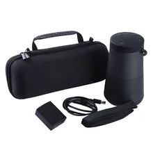 Полуводонепроницаемая дорожная переносная коробка для хранения, жесткая EVA сумка для динамиков для BOSE-Soundlink Revolve Audio Belt защита аксессуаров#10