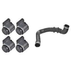 Intake Pipe Intercooler Water Pipe LR066436 With 4Pcs Car Parking Assist Sensor PDC