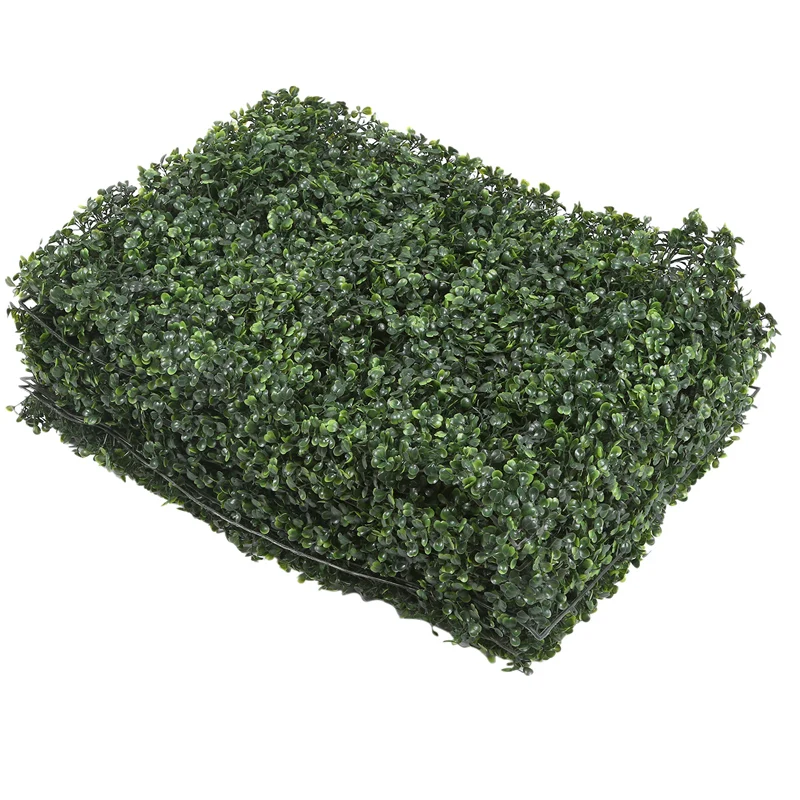 

New 10PCS 40X60cm Artificial Grass Lawn Turf Simulation Plant Beautification Wall Decoration Green Lawn Store Picture Background