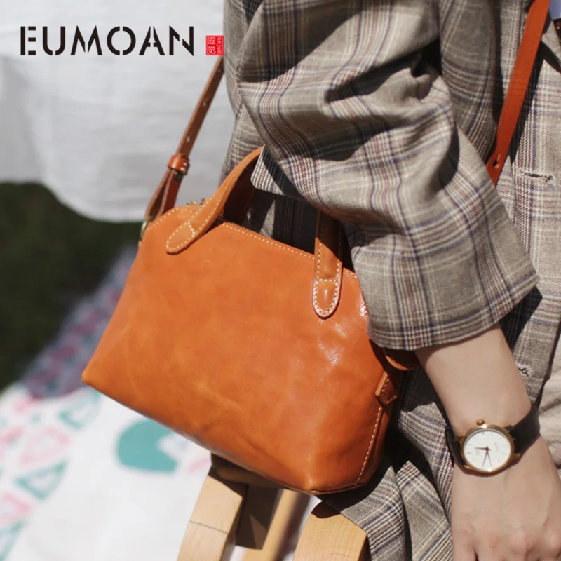 

EUMOAN Vintage fashion trend one-shoulder bag, simple women's small bag, women's light carry-on small stiletto bag