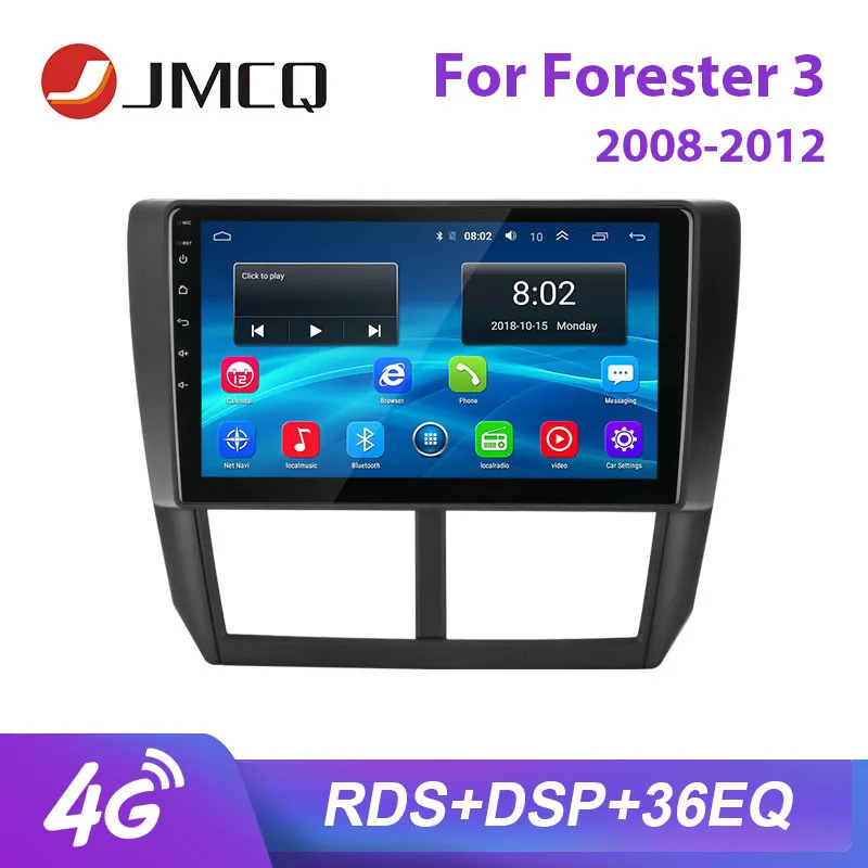 

JMCQ 9" 4G For Subaru Forester 3 2008-2012 car radio DSP Android player GPS Navigaion Multimedia Video Players Stereo with Frame
