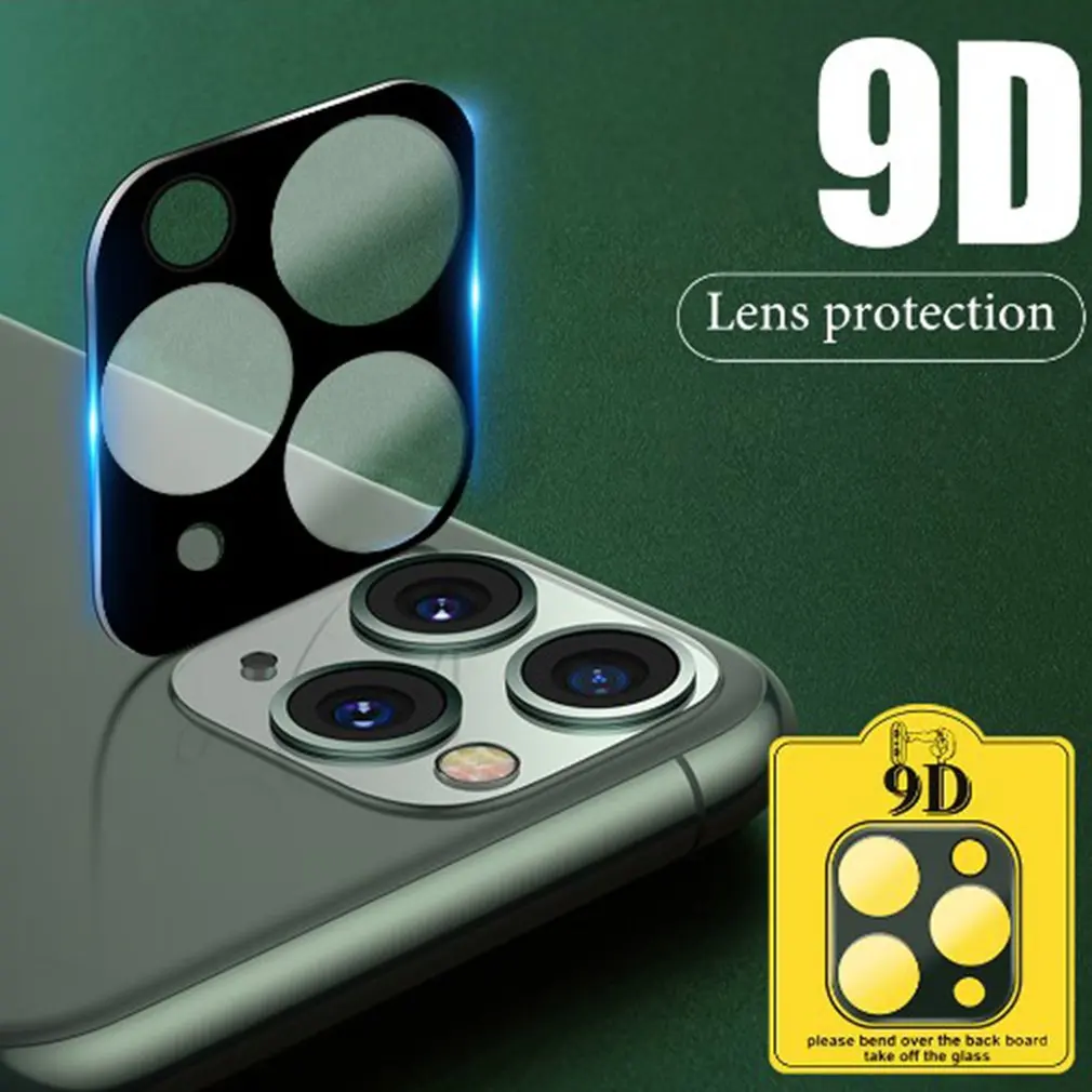 Lens tempered film rear camera protective cover tempered glass Material Suitable for Apple 11pro/max and for Apple 11