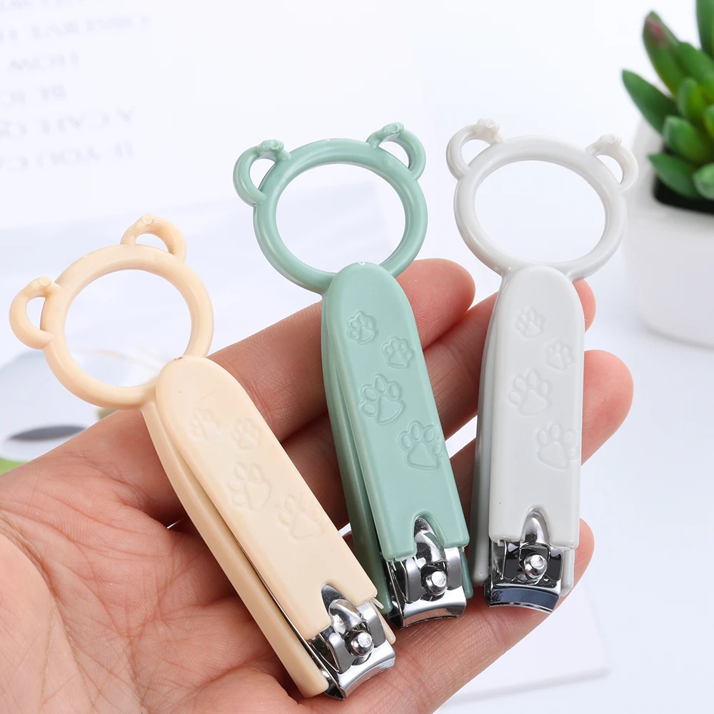 2 в 1 портативная Вращающаяся головка из нержавеющей стали, клипер для ногтей, резак, держатель для мобильного телефона, ноготь