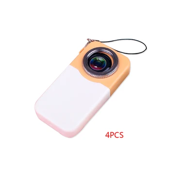 

ZHUTING 4Pcs Mini Camera Shape Stationery Ball Point Pens For Kids Student Color Random
