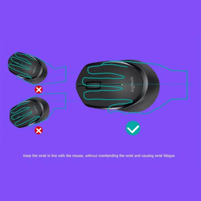 Lotech M280 2,4 ГГц Беспроводная usb-мышь поддержка офисного теста с ...