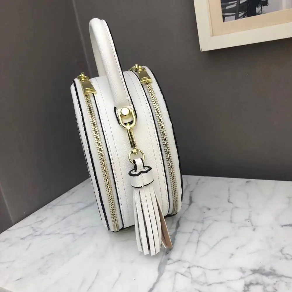 Skup Nit mała okrągła torba Lady 2019 nowa moda ręczna koreańska wersja torba Baitao jedno ramię Bblique torba