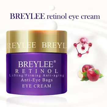 

BREYLEE 20g Retinol Eye Cream Firming Anti-Aging Anti-Wrinkle Eye Bag Removal Eye Care Eternal Nourishing Whitening Essence