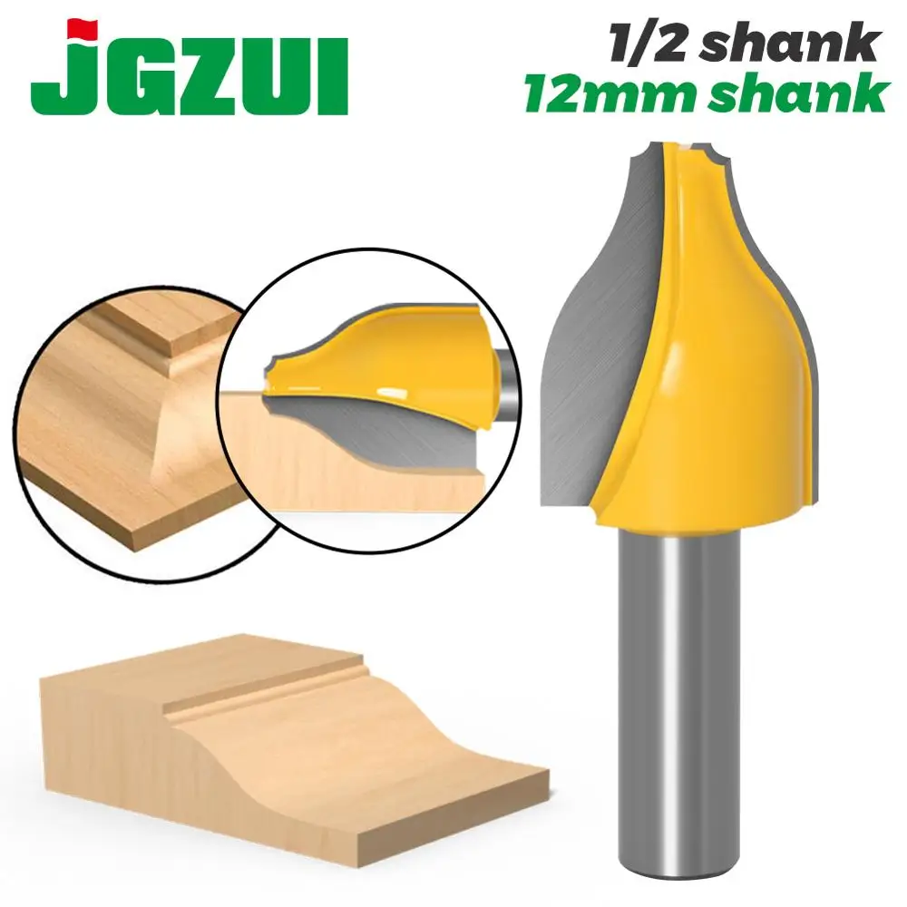 Panel Raiser Router Bit Vertical Ogee Bead 1/2" Shank 12mm Shank door