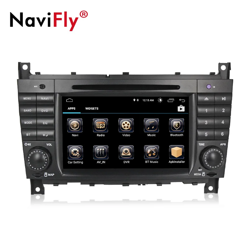 Best Android 8.1 Quad core HD screen car dvd player for Benz C Class W203 2004-2007 c200 CLK W209 free shipping 8G map card 1 Best Android 8.1 Quad core HD screen car dvd player for Benz C Class W203 2004-2007 c200 CLK W209 free shipping 8G map card 1