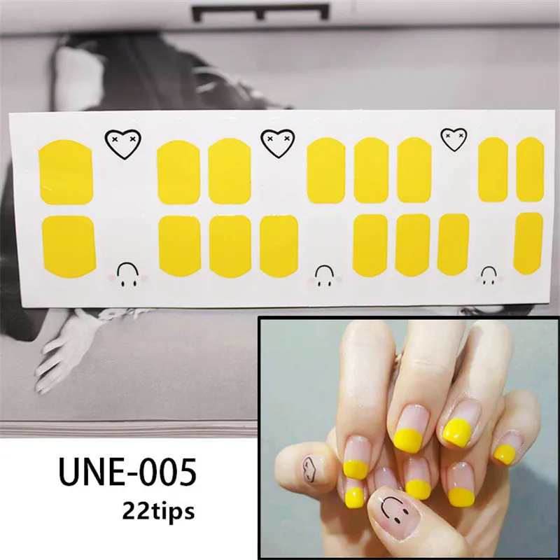 Lamemoria 22 советы, стикеры 3D на ногти Nail Art, красное сердце, дизайн, французский экологический клей, наклейки, наклейки для женщин, маникюр