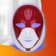 Светодиодный фотоновая маска для лица световая терапия лампа анти-окисление Антивозрастной уход за лицом Красота маски для лица машина