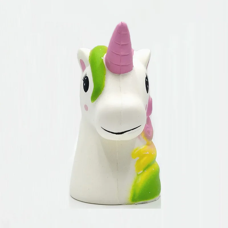 Креативный Dreamy Memory Foam beauty Unicorn ma wan ju Pu Экструзионная модель Звезда Животное статическая модель