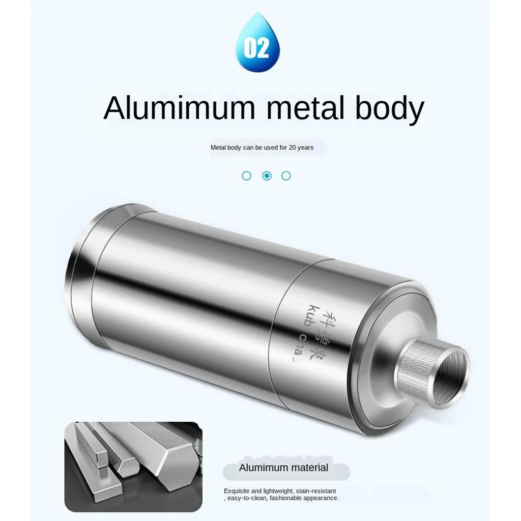 Shower Head Filter Removes Chlorine Fluoride Heavy Metals Softener Hard Water Bath Filtration for Bath Care