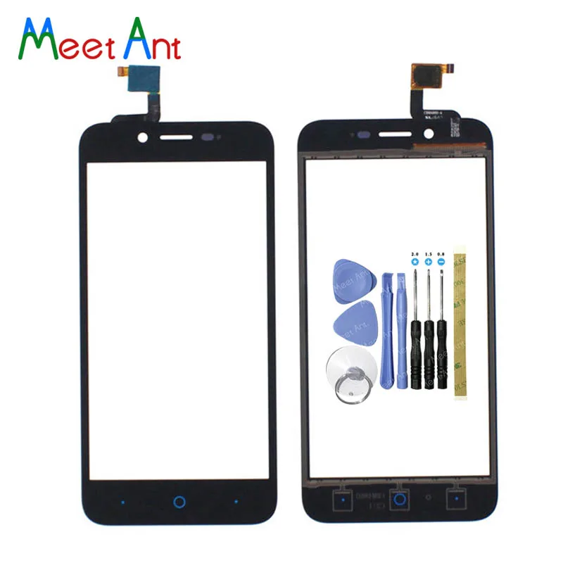 Сменный сенсорный экран для ZTE Blade L4 A460 5 дюймов дигитайзер внешнее стекло панель