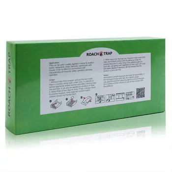 

Indoor Cockroach Kill Board Sticky Non Toxic Kitchen Roach Pest Trap Bait DNJ998