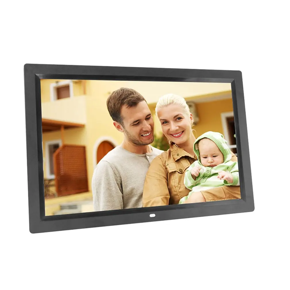

EU/US Plug 17 Inches Wide Screen HD LED Digital Photo Frame 1440*900 Electronic Picture Album 64G LED Screen Touch Buttons