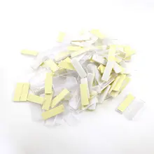 100 шт. 17x55 мм прямоугольная Водонепроницаемая кабельная этикетка для распределителя питания чехол