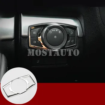 

For Ford F150 F-150 Interior Headlight Switch Button Trim Cover 2015-2019 1pcs