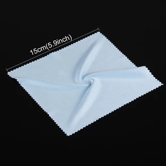 8x 8 Mwipes Microfiber Suede Lens Cleaning Cloth - Pack of 20