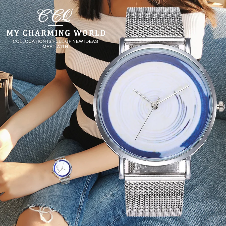 

Simple pattern Luxury Women Watches Fashion Ladies Quartz Watch Waterproof Female Wristwatch Relogio Feminino Reloj Mujer 2019