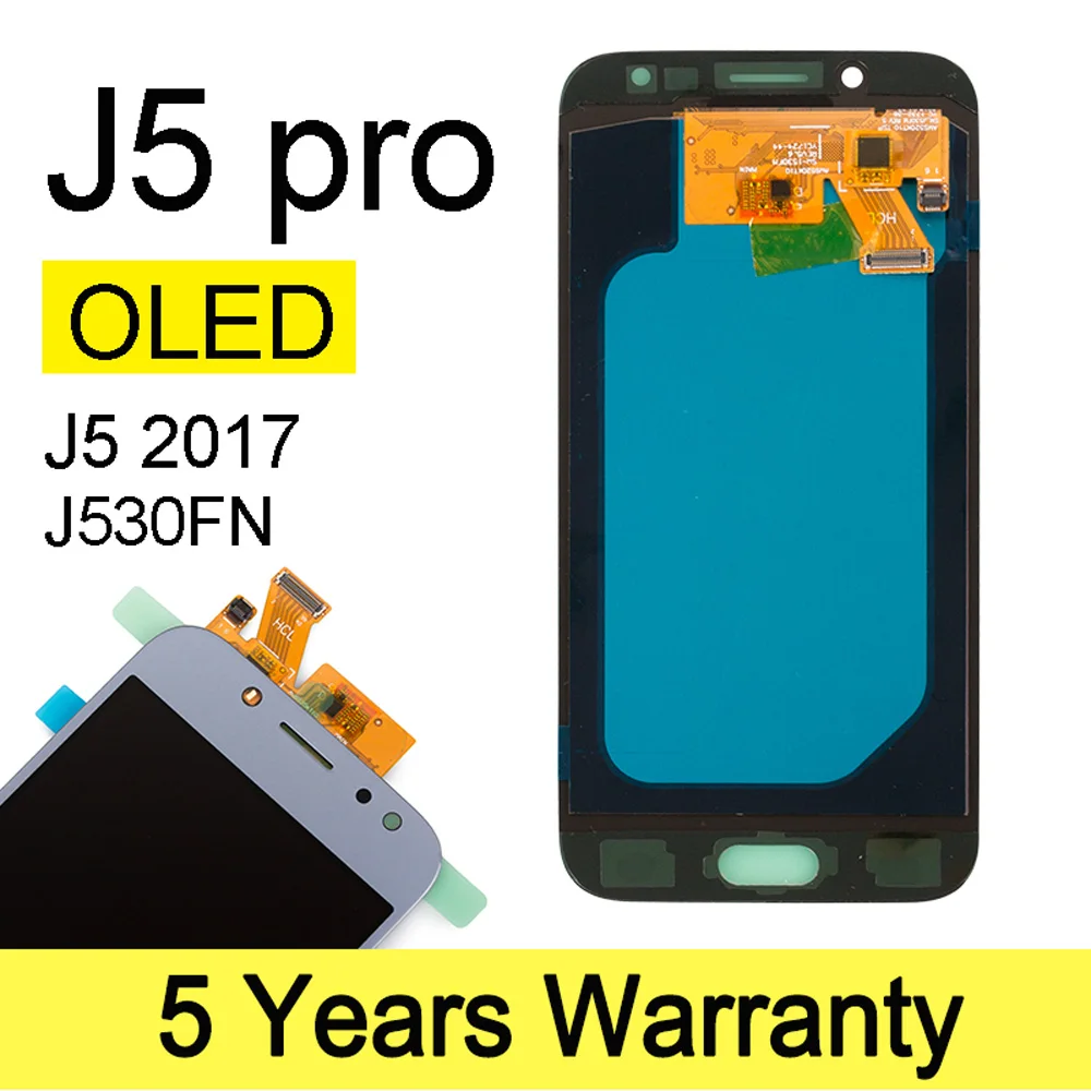 ЖК дисплей для Samsung Galaxy J5 2017 J530 J530F с сенсорным экраном в сборе Pro экран|Экраны