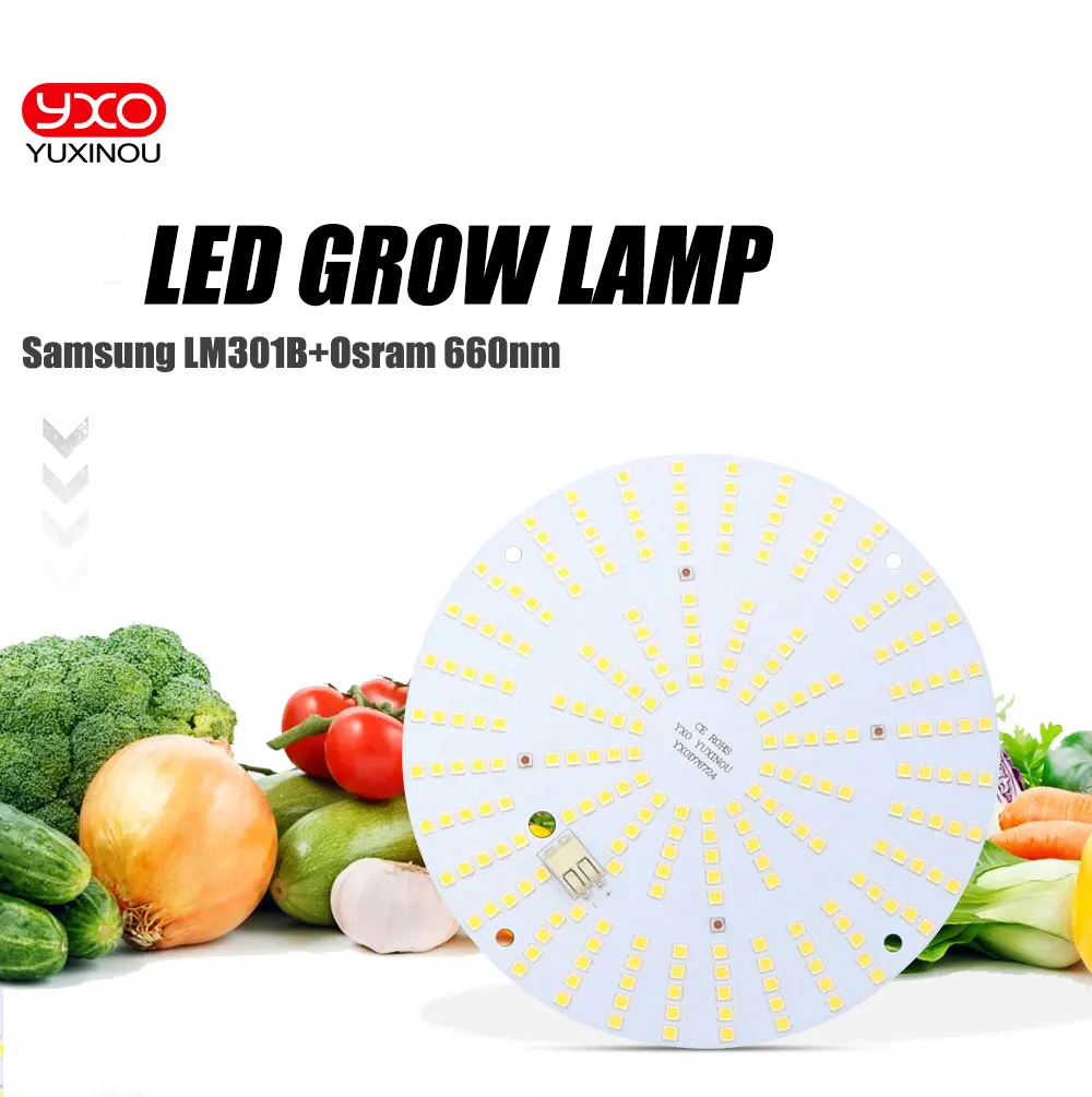 Samsung Osram led светать Квантовая плата lm301b 244 шт. чип полный спектр 120 Вт samsung 3000K 660nm красный для Veg/Цветение состояние