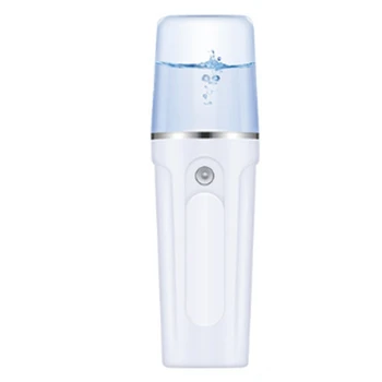 

Cold Spray Home Facial Steamer Portable Water Meter Outdoor USB Charging Large Tank Sprayer Skin Care Handheld Moisturizing