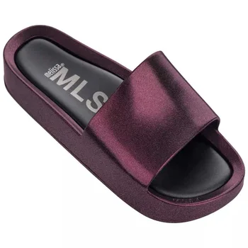 

Melissa Beach Slide Shine 2020 New Women Flat Sandals Melissa Shoes For Women Jelly Sandals Female Jelly Shoes Flip Flop