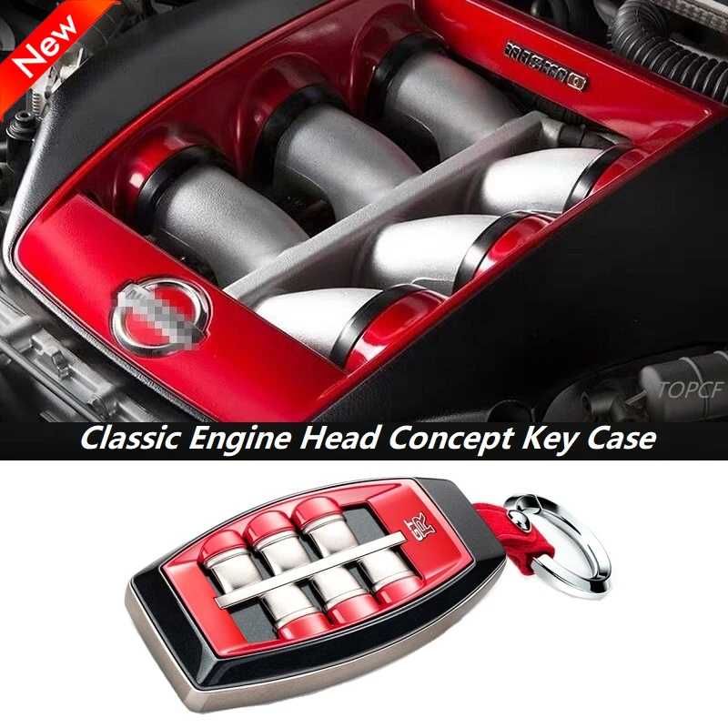 Car Key Case Rings Cover Shell For NISSAN Sylphy Qashqai Teana Tiida Bluebird Terra Sunny Kicks