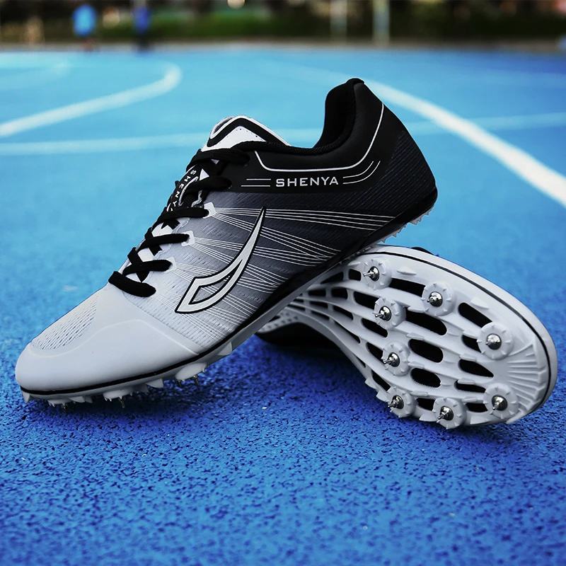  Spikes Shoes for Running Professional High Quality Track and Field Competition Running Shoes Lightw