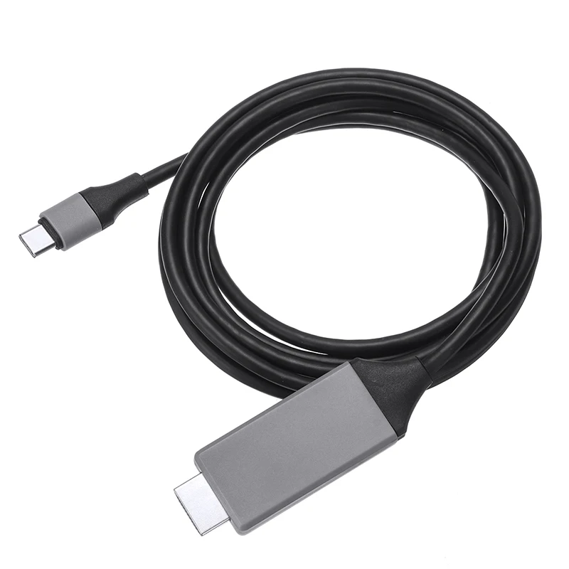 Адаптер HDTV Ultra HD 1080P Type-C на 4K HDMI-совместимый кабель-преобразователь Type C конвертер