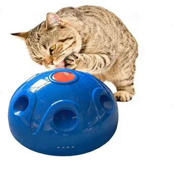 

Pet Interactive Playing Toy Durable Scratching Mice Toy Teaser Cat Toy Powered By Battery(not Include)