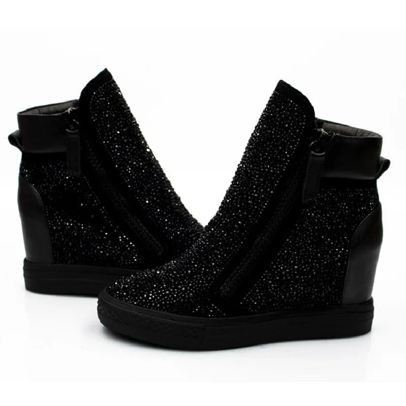Новинка года; botas mujer invierno; женские зимние ботинки; stivali donna; ботинки на танкетке