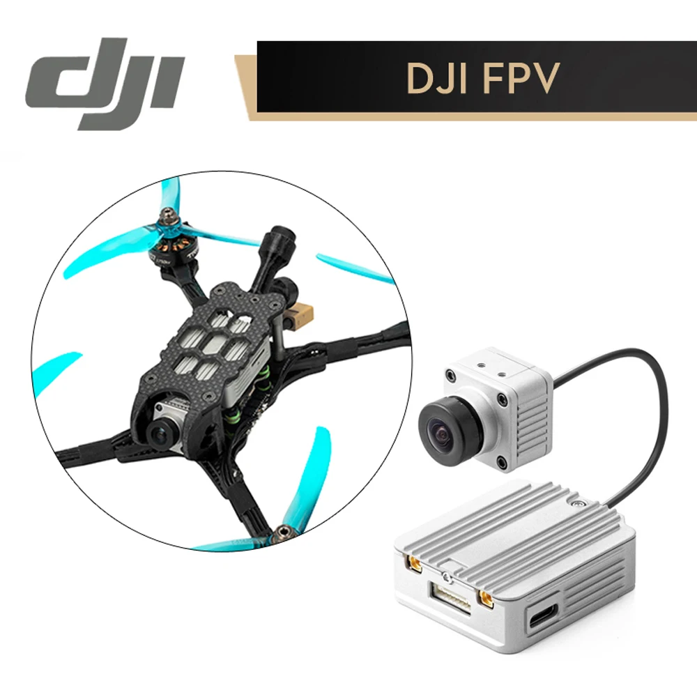 DJI FPV Air Unit для Goggles Remote Controller 1080p60fps видеозапись низкая задержка цифровая передача