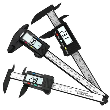 

Measuring Tool Stainless Steel Digital Caliper Electronic Carbon Fiber Vernier Caliper Gauge Micrometer Measuring Instrument