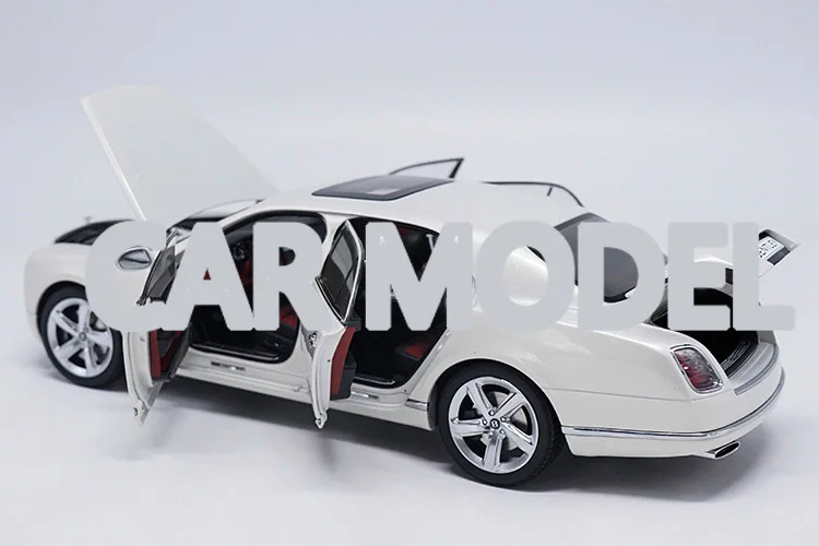 1:18 Масштаб сплава игрушечных транспортных средств kyosho Bentley Mulsanne модель детских игрушечных автомобилей авторизованный игрушки для детей